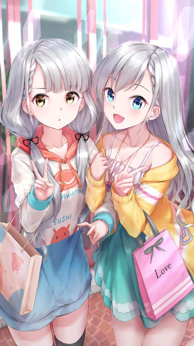 33 动漫闺蜜图