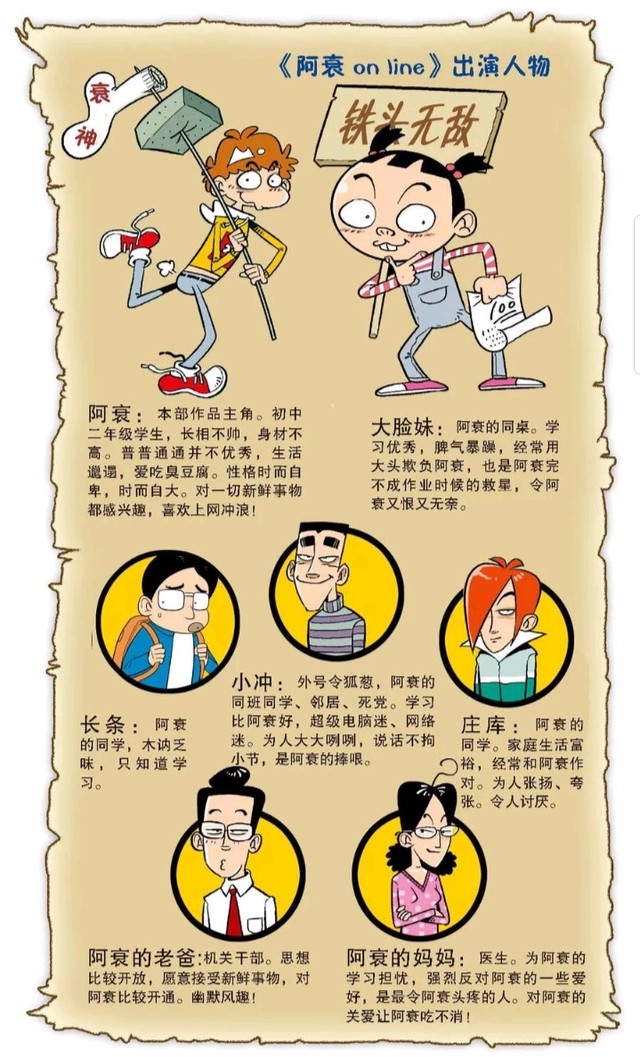 阿衰第二版彩图