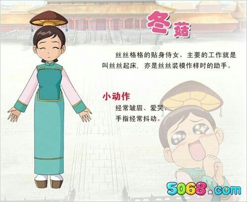 人物介绍-甜心格格之梦幻公主-话本小说网