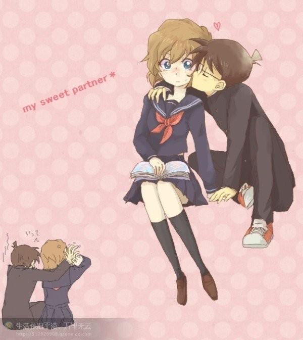 吉田步美柯南大笨蛋,再也不喜欢你了.