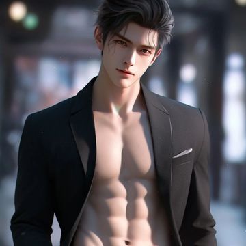 邻居小奶狗半夜敲我门，抱着我夸腰真软1