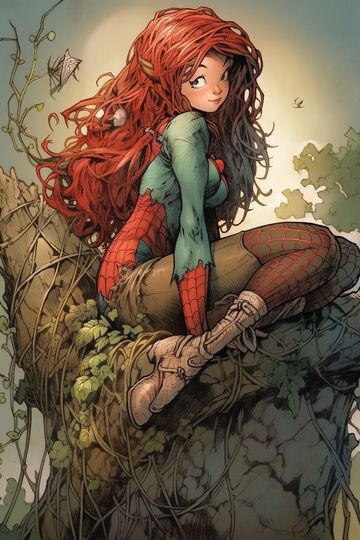 蜘蛛女在中土世界的生活