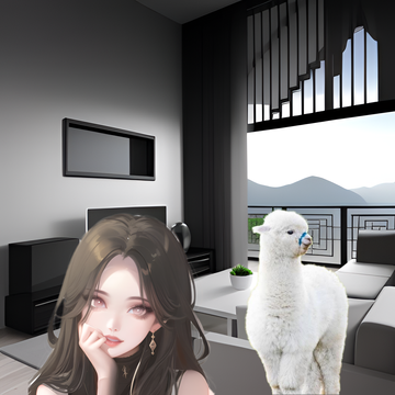 校草变成羊驼追到我家，求我亲亲它（3）