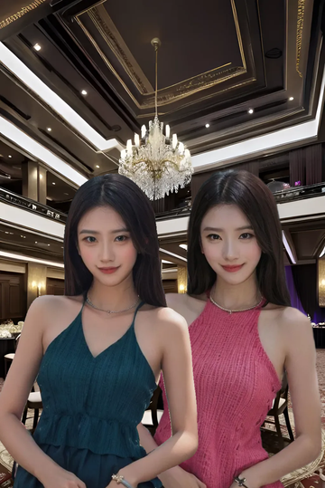 图片素材库：女生现代