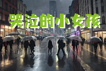 寻找妈妈的小女孩