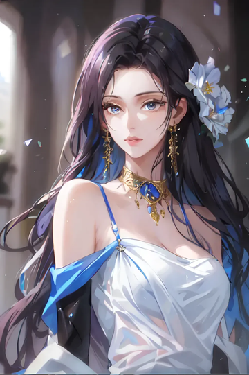 【AI绘画】小说女主人设