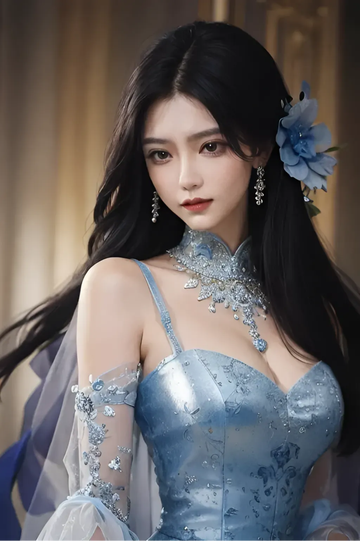 【AI绘画】冷艳小说女主