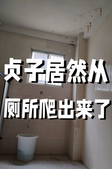 贞子居然从厕所爬出来了1