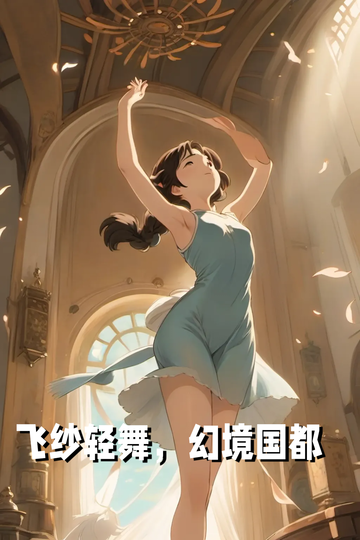 飞纱轻舞，迷幻少女