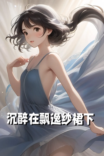 沉醉在飘逸纱裙下