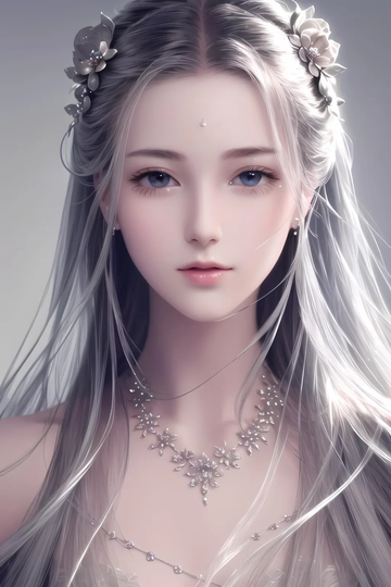 曾是天河水上月，不惹凡尘一粒沙