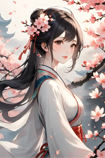 【AI绘画】桃花坞里桃花庵，桃花庵里桃花