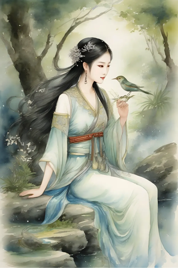 【AI绘画】神女