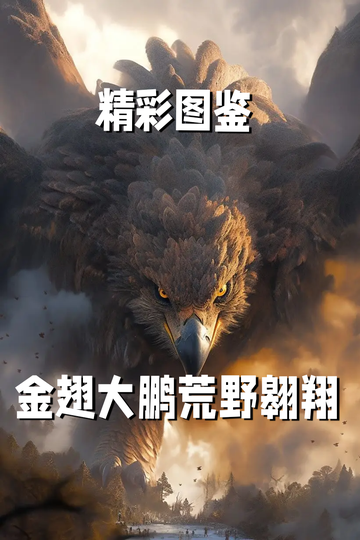 金翅大鹏荒野翱翔