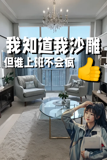 我知道我很沙雕，但谁上班不会疯