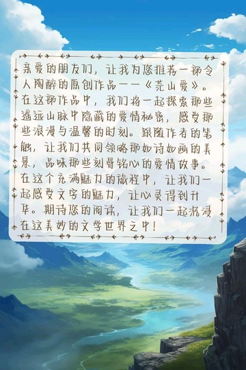 推书《茫山爱》