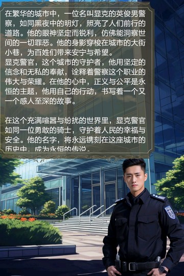 九个朋友派出所的故事