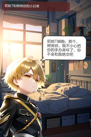 初始T和树突状的小日常