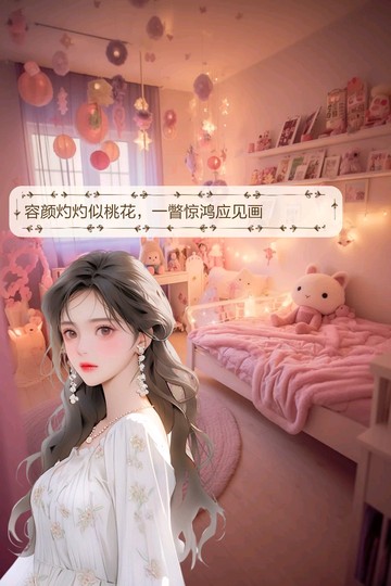 锦衣雪华玉颜色，回眸一笑天下倾